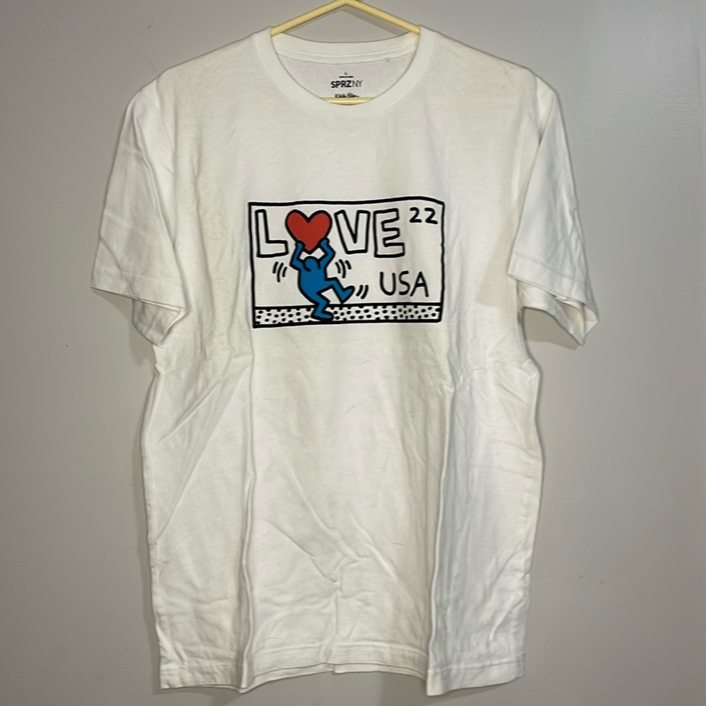 Uniqlo x Keith Harring graphic short sleeve tee